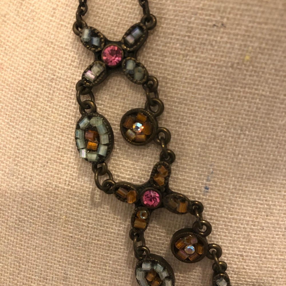 Victorian Style Vintage  Draped Necklace - Picture 2 of 5